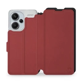 Etui Soft Touch do Xiaomi Redmi Note 13 PRO Plus - wzór Zachodząca czerwień z czernią