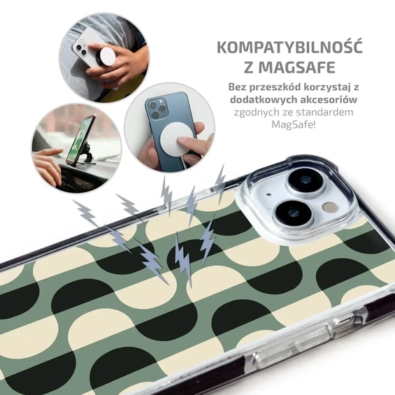 Etui MagSafe Elite Bumper Apple iPhone 14 Plus - wzór DA56D