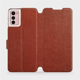 Etui do Motorola Moto G42 - wzór Brown&Gray