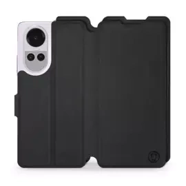 Etui Soft Touch do OPPO Reno 10 Pro 5G - wzór Satynowa czerń
