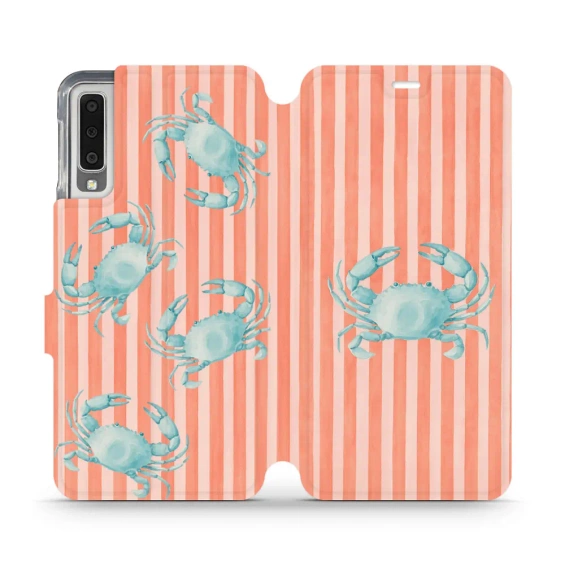 Etui do Samsung Galaxy A7 2018 - wzór VP87S