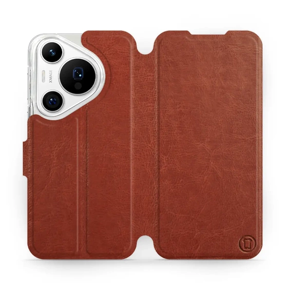 Etui do Huawei Pura 70 Pro - wzór Brown&Gray
