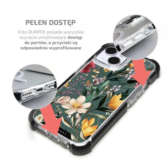 Etui MagSafe Elite Bumper Apple iPhone 15 - wzór DP71D