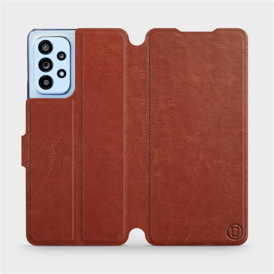 Etui do Samsung Galaxy A53 5G - wzór Brown&Gray