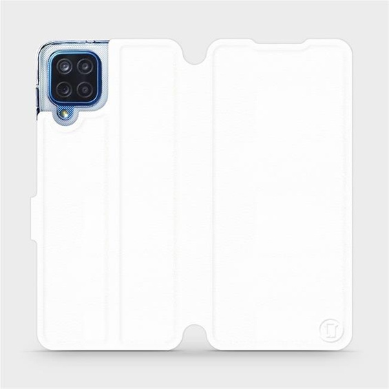 Etui do Samsung Galaxy M12 - wzór White&Orange
