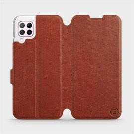 Etui do Huawei P40 Lite - wzór Brown&Gray