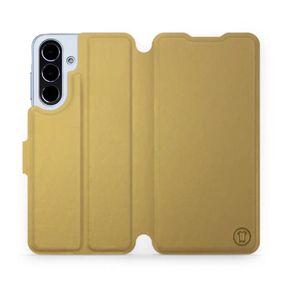 Etui do Samsung Galaxy A56 5G - wzór Gold&Orange