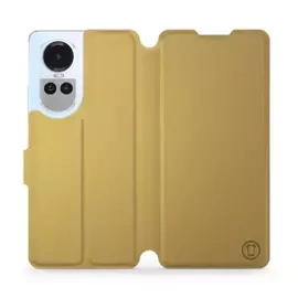 Etui do OPPO Reno 10 5G - wzór Gold&Orange