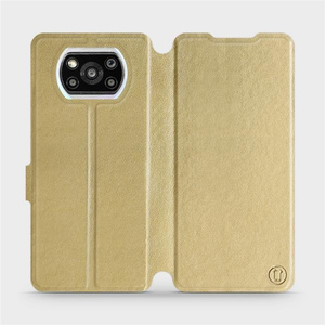 Etui do Xiaomi POCO X3 Pro - wzór Gold&Gray