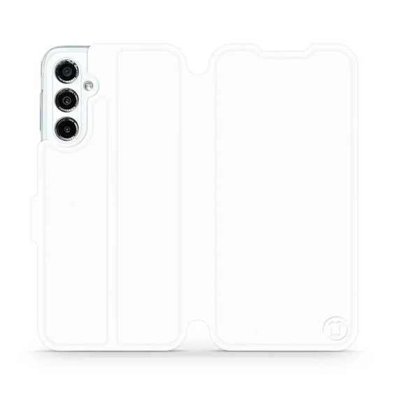 Etui do Samsung Galaxy M34 5G - wzór White&Orange