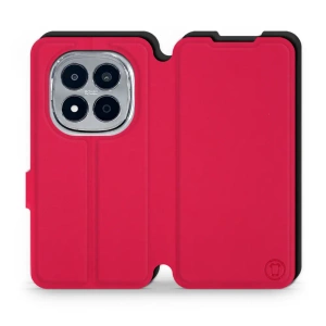 Etui Soft Touch do Xiaomi Redmi Note 15 Pro Plus 5G - wzór Żywa czerwień z czernią