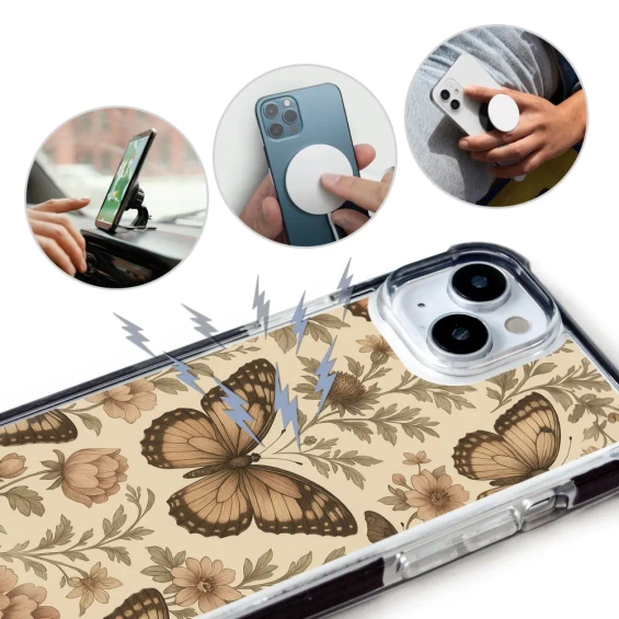 Etui MagSafe Elite Bumper Apple iPhone XS - wzór DP92D