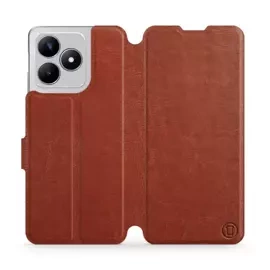 Etui do Realme C53 - wzór Brown&Gray