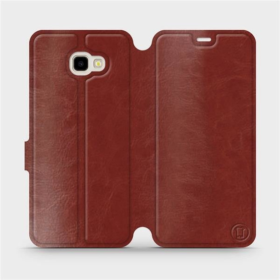 Etui do Samsung Galaxy J4 Plus 2018 - wzór Brown&Orange