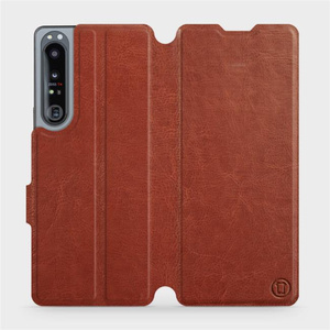 Etui do Sony Xperia 1 IV - wzór Brown&Gray