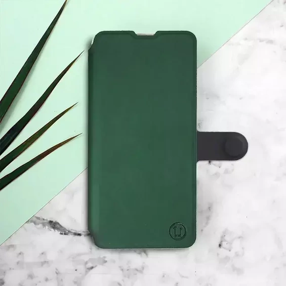 Etui Soft Touch do OPPO A98 5G - wzór Miejska zieleń z czernią