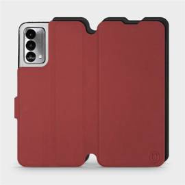 Etui Soft Touch do Realme GT Master Edition - wzór Zachodząca czerwień z czernią