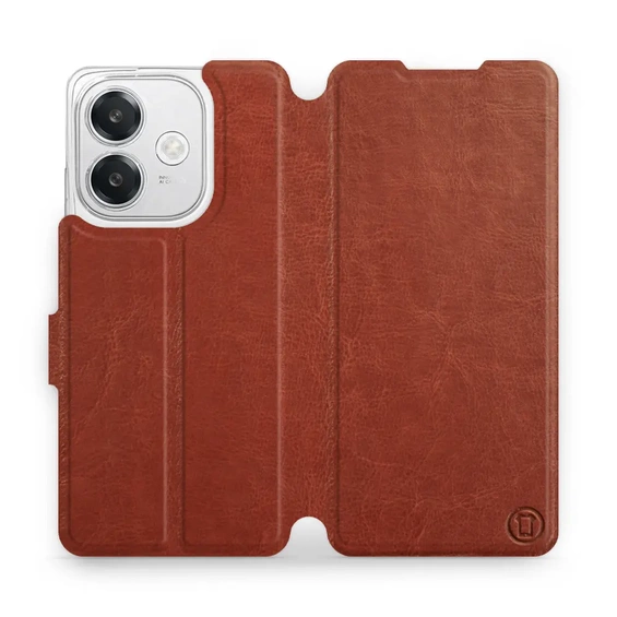 Etui do OPPO A40M - wzór Brown&Gray