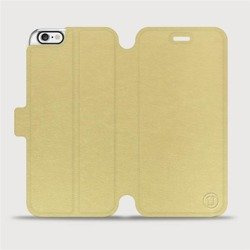 Etui do Apple iPhone 6 - wzór Gold&Gray