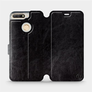 Etui do Huawei Honor 7A - wzór Black&Gray