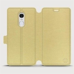 Etui do Xiaomi Redmi Note 4X - wzór Gold&Orange
