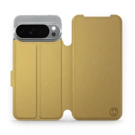 Etui do Google Pixel 10 Pro XL - wzór Gold&Gray