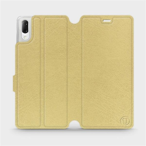 Etui do Sony Xperia L3 - wzór Gold&Gray