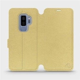Etui do Samsung Galaxy S9 Plus - wzór Gold&Gray
