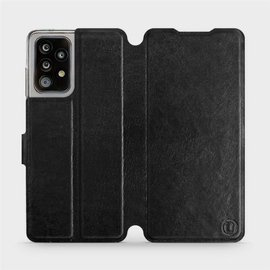 Etui do Samsung Galaxy A52 - wzór Black&Orange