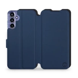 Etui Soft Touch do Samsung Galaxy A15 4G - wzór Głęboki granat z czernią