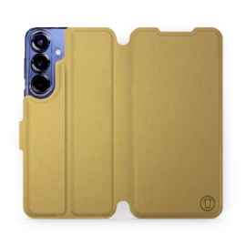 Etui do Samsung Galaxy S25 Plus - wzór Gold&Orange