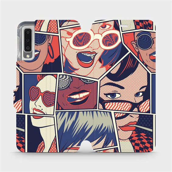 Etui do Samsung Galaxy A7 2018 - wzór VP18P