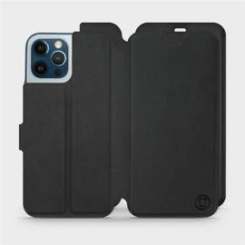 Etui Soft Touch do Apple iPhone 12 Pro Max - wzór Satynowa czerń