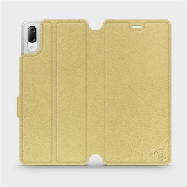 Etui do Sony Xperia L3 - wzór Gold&Orange