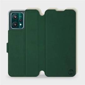 Etui Soft Touch do Realme 9 Pro Plus - wzór Miejska zieleń z platyną