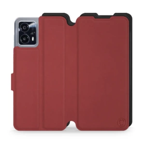 Etui Soft Touch do Motorola Moto G13 - wzór Zachodząca czerwień z czernią