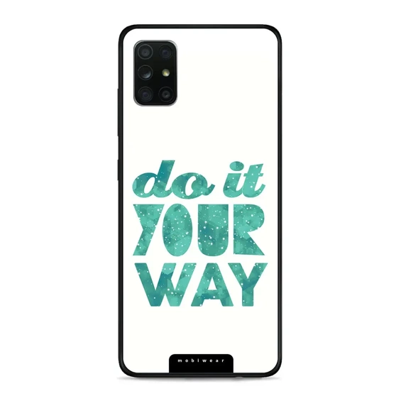 Etui Glossy Case do Samsung Galaxy A71 - wzór G080G