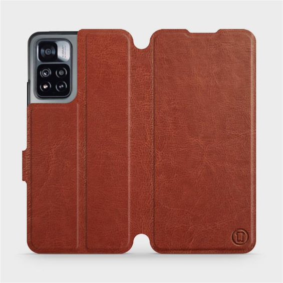 Etui do Xiaomi Redmi Note 11 Pro - wzór Brown&Orange
