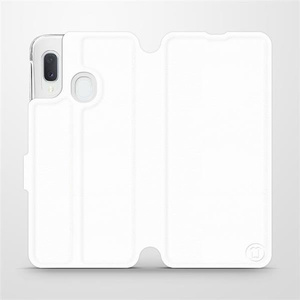 Etui do Samsung Galaxy A20e - wzór White&Orange