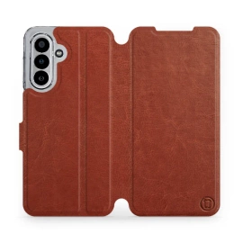 Etui do Samsung Galaxy A17 5G - wzór Brown&Orange