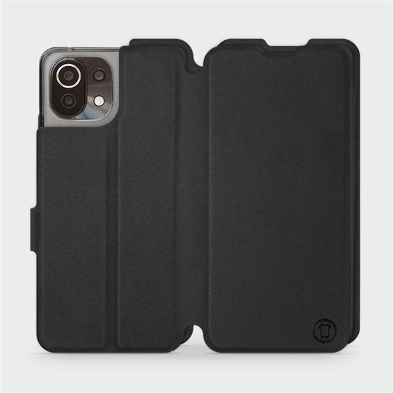 Etui Soft Touch do Xiaomi Mi 11 Lite - wzór Satynowa czerń