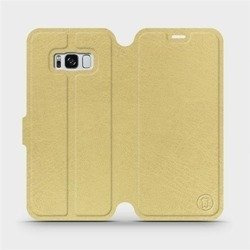 Etui do Samsung Galaxy S8 Plus - wzór Gold&Orange