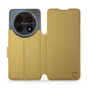 Etui do Huawei Nova 12i - wzór Gold&Gray