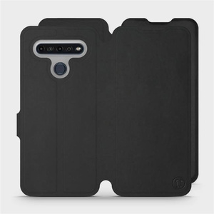 Etui Soft Touch do LG K61 - wzór Satynowa czerń