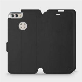 Etui Soft Touch do Huawei P Smart - wzór Satynowa czerń