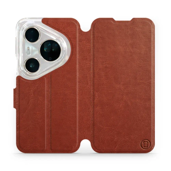 Etui do Huawei Pura 80 Ultra - wzór Brown&Gray
