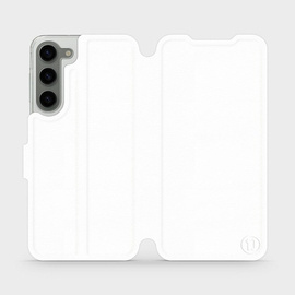 Etui do Samsung Galaxy S23 Plus - wzór White&Orange