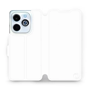 Etui do Infinix HOT 40i - wzór White&Gray