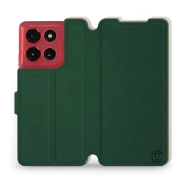 Etui Soft Touch do Motorola Moto G86 Power 5G - wzór Miejska zieleń z platyną