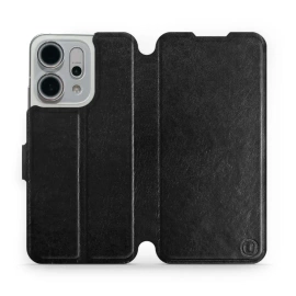 Etui do OPPO Reno 14 5G - wzór Black&Orange